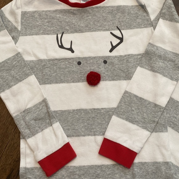 The Little White Company Jingle Reindeer Pajama Set - Picture 4 of 5